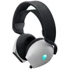 Image de Alienware Tri-Mode Wireless Gaming Headset AW725H - Micro-casque - circum-aural - frÃ©quence/Bluetooth radio de 2,4 GHz - sans fil, filaire - jack 3,5mm - lunar light