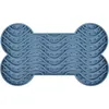 Image de Flamingo Pet Products Tapis Ã LÃ©cher Yummee Couleur Bleu Taille M 21 Cm .Pour Chien