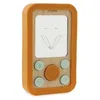 Image de TÃ©lÃ©phone En Silicone Et Bois Mr Fox - Orange
