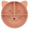 Image de Assiette CompartimentÃ©e Avec Ventouse Mrs. Cat