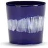 Image de Tasse Ã CafÃ© 25cl Feast Ottolenghi Bleu FoncÃ© Rayures Blanches - Serax