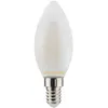 Image de Lampe TOLEDO Retro Flamme SatinÃ© 4,5 W 470 lm 827 E14 0,021 Kg - SYLVANIA - 0029482