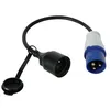 Image de CÃ¢ble Adaptateur Avec Fiche MÃ¢le Vers Fiche Cee