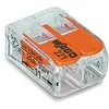 Image de Mini borne de connexion Ã  levier 2 x 0.2 - 4 mmÂ² pour tout type de c ble