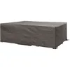 Image de Housse De Protection Pour SÃ©lon De Jardin, Housse Hivernage SÃ©lon, BÃ¢che, Housse ExtÃ©rieure Mobilier De Jardin, Gris, Rectangulaire, 240 X 180 X 75 Cm - Perel