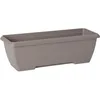 Image de Jardiniere - Garden Id Teramo - Taupe 60 Cm - SoliditÃ© - RÃ©serve D'eau IntÃ©grÃ©e - RecyclÃ© & 100% Recyclable - Volume Pour Plantes