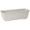 Image de Jardiniere - Garden Id Teramo - Blanc 60 Cm - SoliditÃ© - RÃ©serve D'eau IntÃ©grÃ©e - RecyclÃ© & 100% Recyclable - Volume Pour Plantes