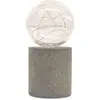 Image de Lampe De Table Solaire - Garden Id Nordic Light - Ã10 H19 Cm - Autonomie 6 Ã 8h - Bouton On/Off - Pile Aaa Rechargeable