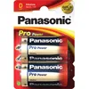 Image de Panasonic - Piles Alcaline Pro Power D-lr20 X 2