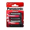 Image de PANASONIC - LR 20 PAP - PILE ALCALINE - MONO D - LOT DE 2 - 1,5 V