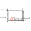 Image de Radiateur, Refroidissement Du Moteur Alfa Romeo 145 De 07/1994 Ã 12/1996