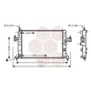 Image de Radiateur Moteur Pour Opel Corsa C Version : 1.7 Diesel / 1.7 Dti De 2000 Ã 2003