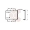 Image de Radiateur Moteur Pour Peugeot 407 Version : 2.2 / 1.6 Hdif De 2004 Ã 2015