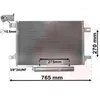 Image de Condenseur Sans Bouteille Pour Mercedes Classe A W 169 De 2004 Ã 2007 Version A150 / A170 Boite Automatique