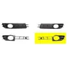 Image de Grille Gauche Dans Pare-Choc Diesel Pour Audi A6 De 2004 Ã 2008