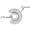 Image de Cache Anti-Poussiere. Pour: Mercedes Sprinter W900  -00. RÃ©fÃ©rence Constructeur: 461-423-0120