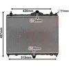 Image de Radiateur Moteur Essence Pour Peugeot 508 D'aprÃ¨s Juil 2014 Version 1.6 Thp