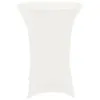 Image de Housse Pour Table Mange Debout - Blanc