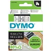Image de Dymo 43613 (S0720780) - (6 mm) - Noir sur blanc - Ruban