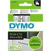 Image de Dymo 45013 (S0720530) - (12 mm) - Noir sur blanc - Ruban