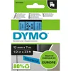 Image de Dymo 45016 (S0720560) - (12 mm) - Noir sur bleu - Ruban