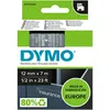 Image de Dymo 45020 (S0720600) - (12 mm) - Blanc sur transparent - Ruban