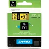 Image de Dymo 45808 (S0720880) - (19 mm) - Noir sur jaune - Ruban