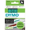 Image de Dymo 45809 (S0720890) - (19 mm) - Noir sur vert - Ruban