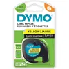 Image de Dymo 91202 (S0721620) - (12 mm) - Noir sur jaune - Ruban