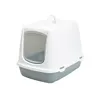 Image de Bac Ã Sable Oscar Cats Wc Oscar Cats Grey And White Grey And White