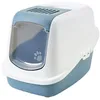 Image de Vadigran Maison De Toilette Nestor Earth - 56x39x38.5 Cm - Bleu - Pour Chat
