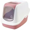 Image de Vadigran Maison De Toilette Nestor Earth - 56x39x38.5 Cm - Rose - Pour Chat