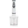 Image de Ensemble Mixeur - DOMO - DO1089M - 600 W - Vitesse variable + Turbo - Mixeur plongeur, fouet, hachoir, verre graduÃ© - Blanc