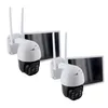 Image de 2 camÃ©ras avec panneau solaire - CHACON - 2-IPCAM-DM02 - ExtÃ©rieur - WiFi