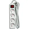 Image de CHACON Bloc multiprise avec interrupteur 4 prises 16A 3m blanc
