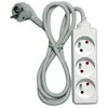 Image de CHACON Bloc multiprise 3 prises 16A 1.5m blanc