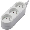 Image de CHACON Bloc multiprise 3 prises 16A 0.5m blanc
