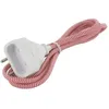 Image de Chacon Rallonge textile rouge/blanc 6A - 1.5m -Fiche blanche