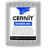 Image de Pâte Polymère Cernit Number One Gris 56 g