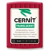 Image de Pâte Polymère Cernit Translucide Rouge rubis 56 g