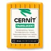 Image de Pâte Polymère Cernit Translucide Ambre jaune 56 g