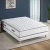 Image de DEKO DREAM ENSEMBLE MATELAS + SOMMIER 140 X 190 - RESSORTS - 24 CM - 5 ZONES - EQUILIBRE - DETENTE