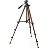 Image de Nedis TPOD2100BZ Appareil-Photo/vidÃ©o TrÃ©pied Photo/VidÃ©o Pan & Tilt 130 cm Noir/Argent