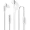 Image de Nedis Casque avec cÃ¢ble 3.5 mm Longueur du cÃ¢ble : 1.20 m Micro int?gr? Blanc (Filaire), ?couteurs, Blanc