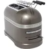 Image de KitchenAid Artisan 5KMT2204EMS - Grille-pain - 2 tranche - 2 Emplacements - gris Ã©tain