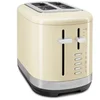 Image de Grille-pain 2 Fentes 980w Beige CrÃ¨me KITCHENAID 5KMT2109EAC