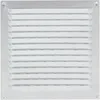 Image de Grille Ã  persienne 436 RENSON 500 x 500 mm - anodisÃ© argent - 45005001