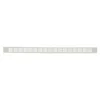 Image de Grille d'entrÃ©e d'air acoustique plate blanche - 475 x 30 mm - type 488 RENSON