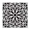 Image de Pochoir - Mandala - 30 x 30 cm