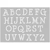 Image de Pochoir - Alphabet - A4